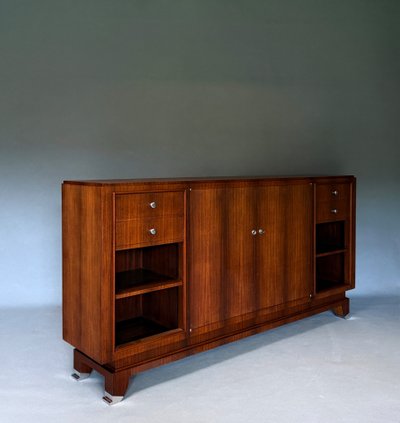 Art-Deco-Epoche Enfilade Buffet, Jules Leleu zugeschrieben