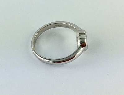Bague Chopard Happy Diamonds Cœur Or Blanc Et Diamant