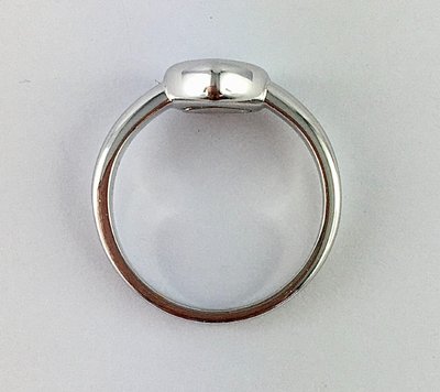 Bague Chopard Happy Diamonds Cœur Or Blanc Et Diamant