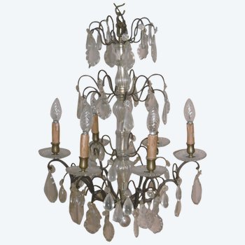 Louis XV crystal chandelier