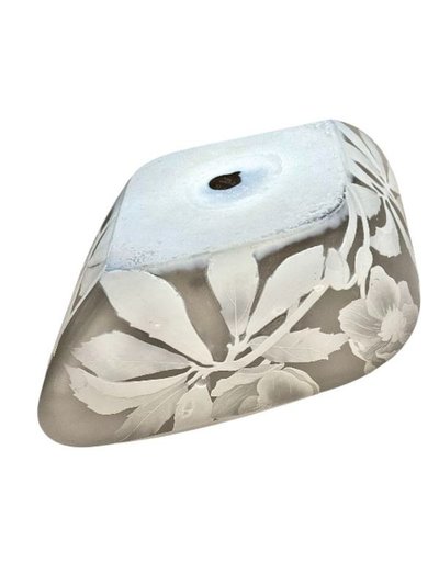 Daum Nancy Art Nouveau "Roses De Noel" planter