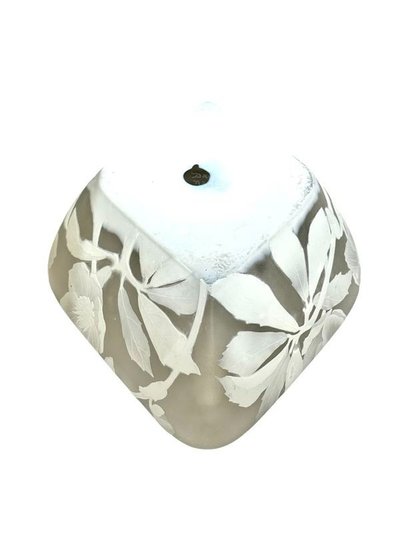 Daum Nancy Art Nouveau "Roses De Noel" planter