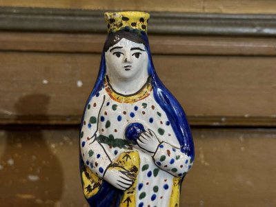 Sainte Marie in Quimper earthenware late 19th century