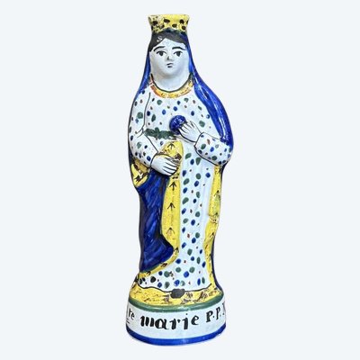 Sainte Marie in Quimper earthenware late 19th century