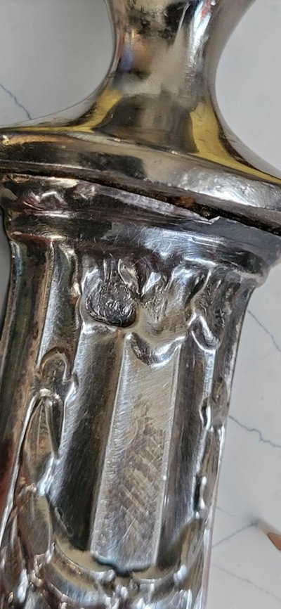 Cutlery in silver, Minerva hallmark