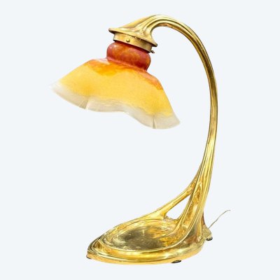 Daum Nancy Bedeutende Jugendstil-Schreibtischlampe