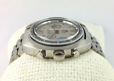 Chronographenuhr Tissot Seastar Navigator Modell 40522 Mechanisch Uhrwerk Valjoux Stahl Jahr 74