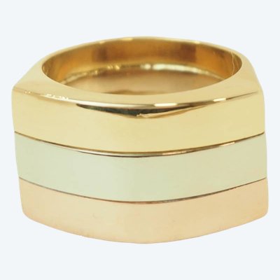 Vintage Ring 3 Gold 18 Karat