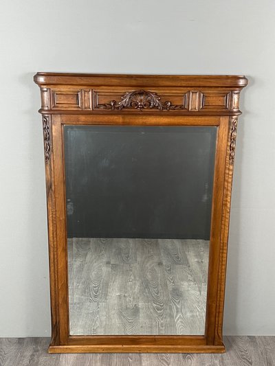 Miroir en bois sculpté, fin XIXe / début XXe siècle
