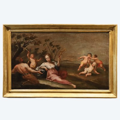 Allégorie de l'Été sous les traits de Cérès, École française du XVIIe siècle