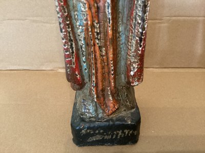 Zwei religiöse Statuen