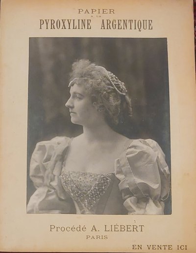Alphonse Liébert - 2 Fotografien - Werbung