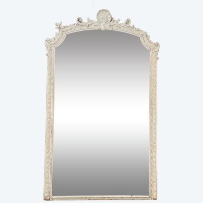Grand miroir XIXe de style régence
