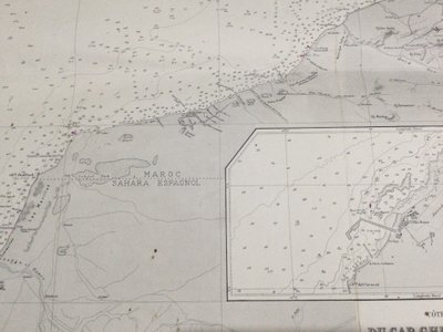 Grande carte marine « Côtes Ouest d’Afrique »