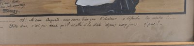 SMILEY - "Une sacrée grippe" - gouache originale