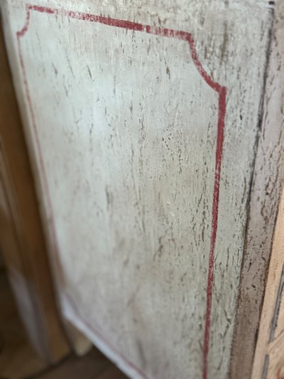 Cassettone del XIX secolo con bella patina Luigi XVI