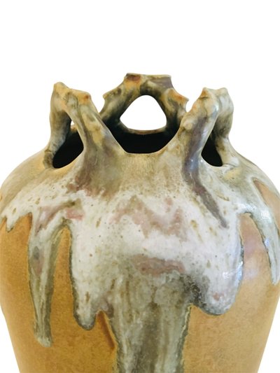 Paire de Vases en Grès, Signés, Années 1950/60