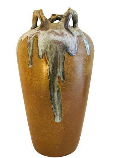 Paire de Vases en Grès, Signés, Années 1950/60