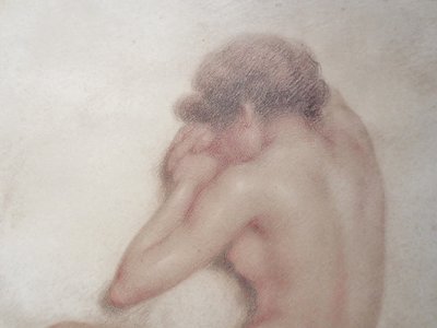 Nu dessiné à la Sanguine. 