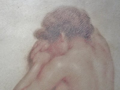 Nu dessiné à la Sanguine. 