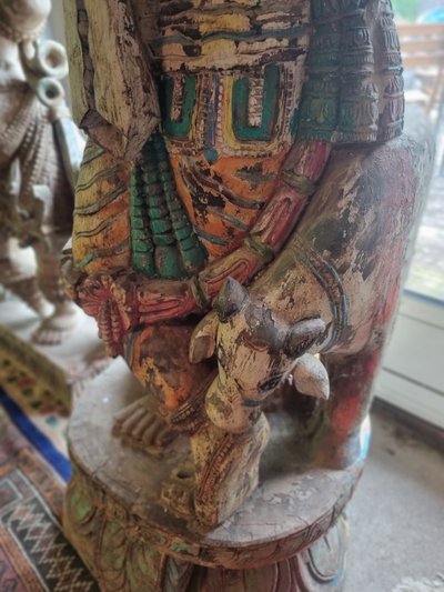 Antike indische Shiva-Skulptur