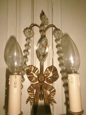 Pair of Louis XVI sconces