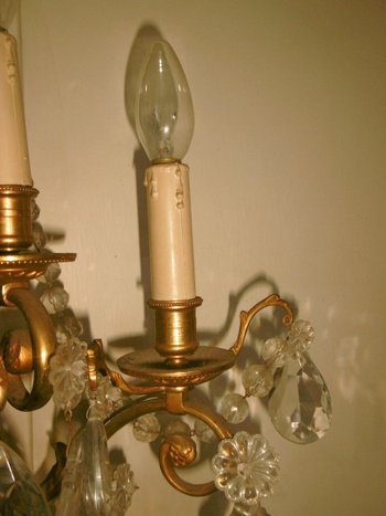 Pair of Louis XVI sconces