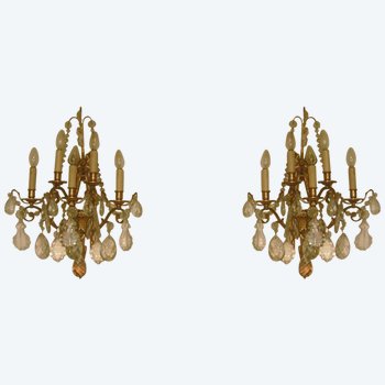 Pair of Louis XVI sconces