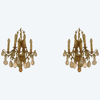 Pair of Louis XVI sconces