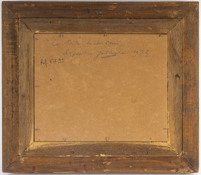 Serge Belloni (1925-2005) - La Porta Saint-Denis, olio su tela, 1970 circa
