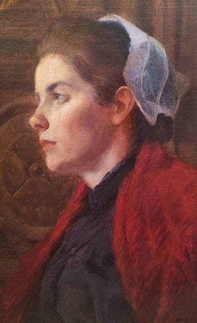 Angelo Della VALLE - Ritratto di donna