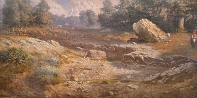 Pierre THUILLIER (Attribué à) - Paysage montagneux