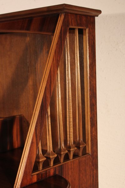 Art Nouveau shelving unit