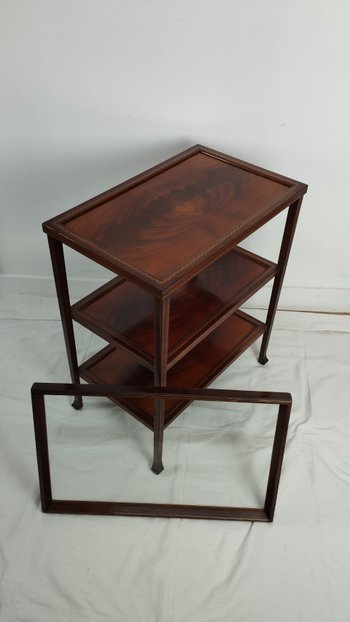 Intarsiertes englisches Sideboard um 1920