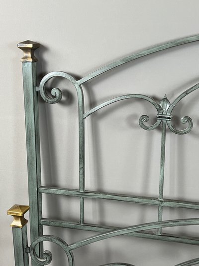 Lacquered Metal Bed, 20th Century