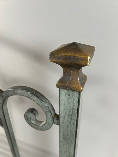 Lacquered Metal Bed, 20th Century