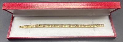 BRACELET GOURMETTE DORÉ
