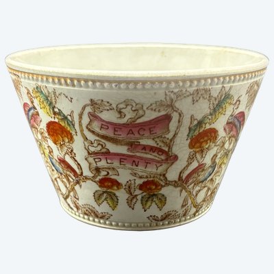 GLAZED EARTHENWARE BOWL