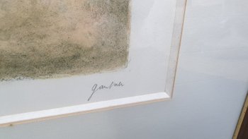Epreuve d'artiste B.Gantner seconde moitié XXe