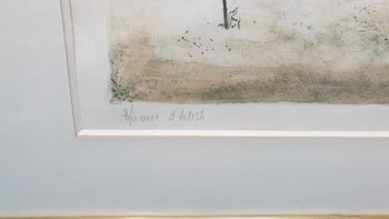 Epreuve d'artiste B.Gantner seconde moitié XXe