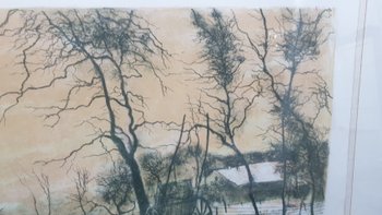 Epreuve d'artiste B.Gantner seconde moitié XXe