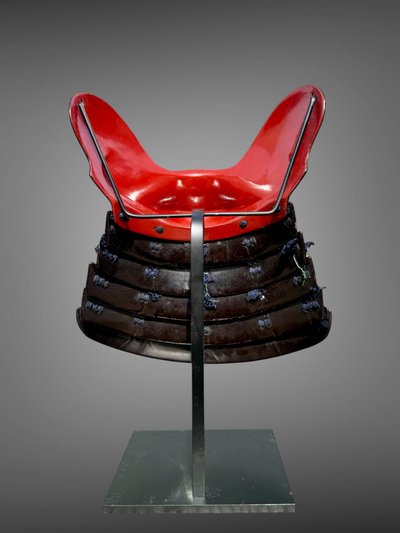 Hampo Samurai Halbmaske – Edo-Zeit (1603–1868).