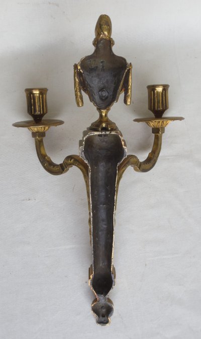 Paire d'appliques Louis XVI, XVIIIe siècle.  