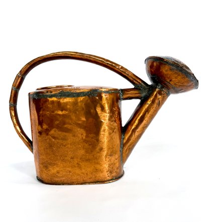 Arrosoir en Cuivre Martelé Signé J. Bellamy – Angleterre 1876 – Rare Pièce du XIXe Siècle