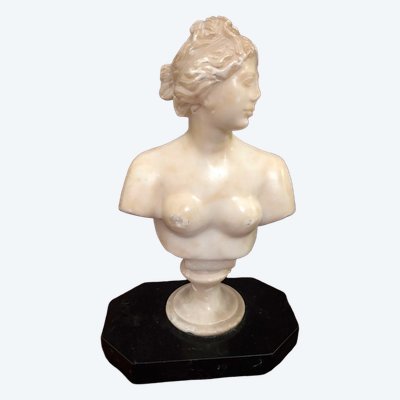 Buste de Vénus en albâtre, Italie, fin du XIXe siècle