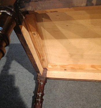 Table desserte - Nacre - Louis XVI - Fin XIXème siècle 