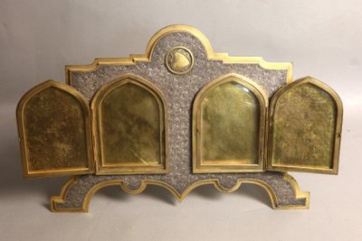 Cornice portafoto in bronzo