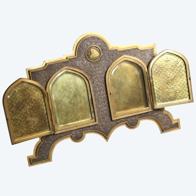 Cornice portafoto in bronzo
