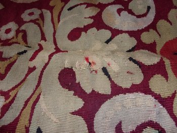 Aubussion table mat, Napoleon III period
