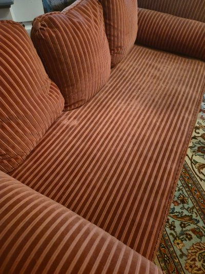 Louis XVI style reclining bed with 18th century elements, formerly reassembled.